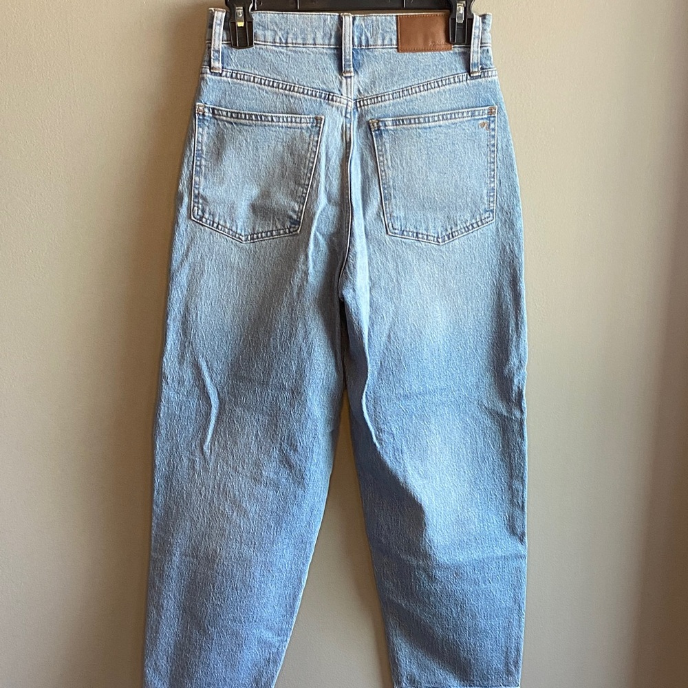 Madewell Balloon Jeans in Blue (Size 25, EUC) - Picture 6 of 8